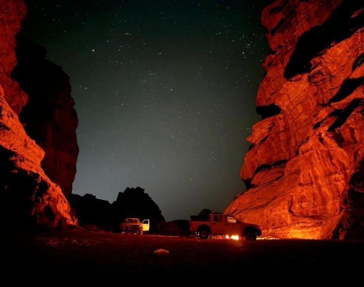 Wadi Rum Camp Stars & Jeep Tour Hotel Eksteriør billede